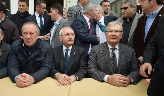İnce, cumhurbaşkanlığı seçiminde CHP ve MHP’nin çatı aday olarak gösterdiği Ekmeleddin İhsanoğlu’na tepki göstermişti.