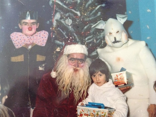 18. Noel fotoğraflarının mutlu, eğlenceli ve renkli olması gerekmiyor muydu?