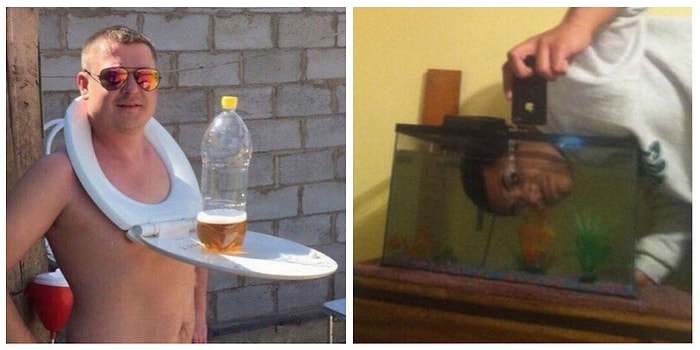 Kafalar Yine Karışık! Ne Yapmaya Çalıştıklarına Asla Anlam Veremeyeceğiniz 20 Kişi