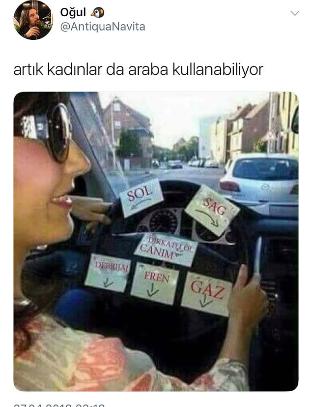 7. Çok :))))) komik :)))))))) aşırı :)))))) espriye :))))) bak :)))))))