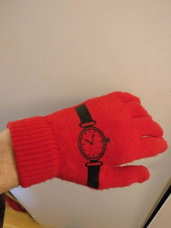 1. Имитация часов "немного" не на месте