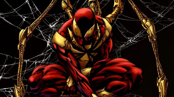 14. В фильме появляется костюм Железного Человека-паука. В нем меньше красного, чем есть в комиксах, но также есть клешни.