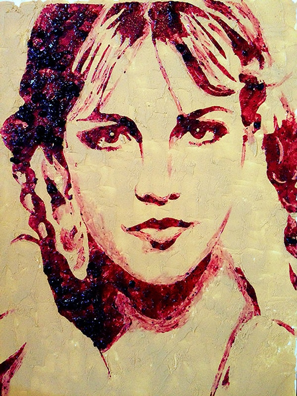 3. Это портрет из арахисового масла. Так чей же он?