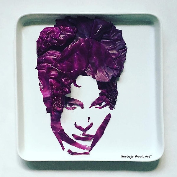 5. Чей портрет выполнен из краснокачанной капусты?