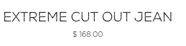 А теперь внимание: люди в очереди платят за эти "джинсы" 168 долларов!