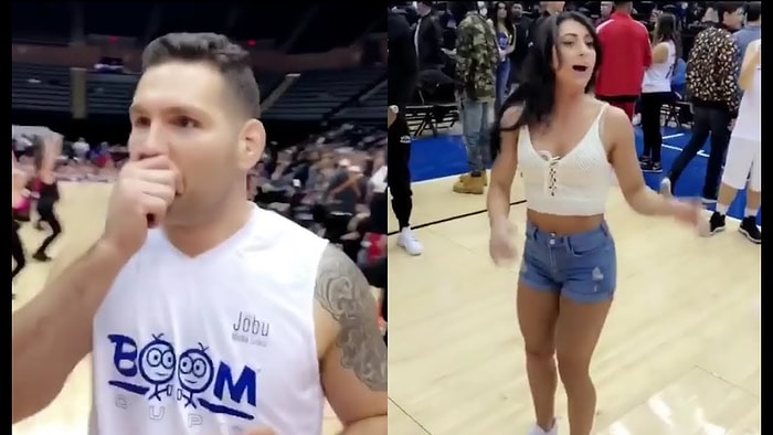 Sahanın Ortasında Ters Takla Atan Kadının Ağızları Açık Bırakan Mini Şovu