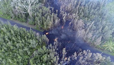 Hawaii’de Lavlar Evleri Yutarak İlerliyor! On Binler Kilauea Yanardağı'nın Felaketinden Kaçıyor