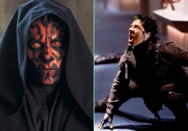 6. Star Wars'un en cool sith'lerinden Darth Maul'u canlandıran Ray Park, X-Men'de ise o rolü hatırlatan Toad karakterini canlandırmıştı.