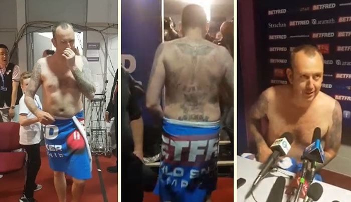 'Şampiyon Olursam Basın Toplantısına Çıplak Çıkacağım' Diyen Mark Williams Sözünü Tuttu!