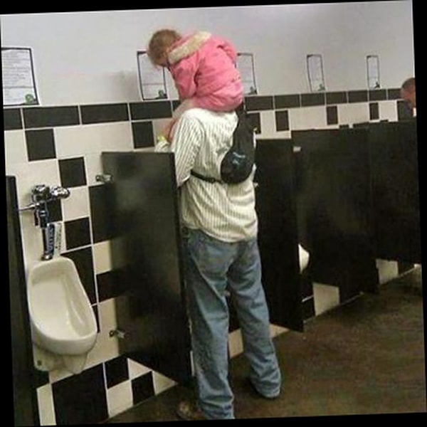 11. Урок анатомии и акробатики от заботливого отца