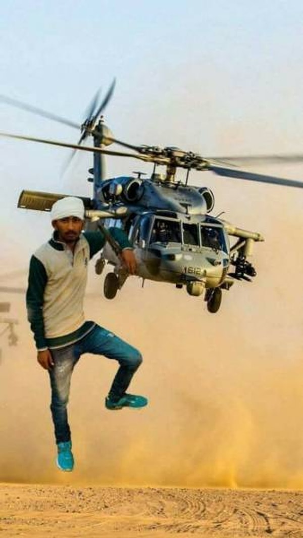 7. И как только вертолет его выдерживает? 🤔