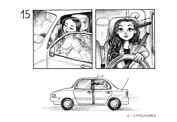 Длинные волосы способны застревать где угодно