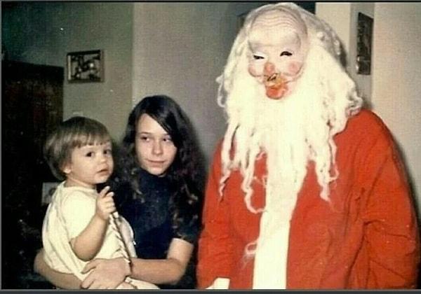 14. Noel Baba'nın böyle göründüğünü ben de bilmiyordum.