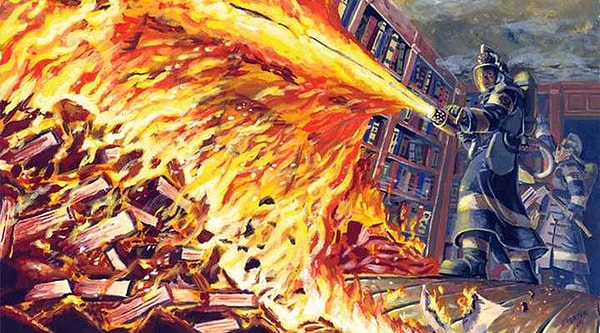 3. "Есть преступления хуже, чем сжигать книги. Например — не читать их"