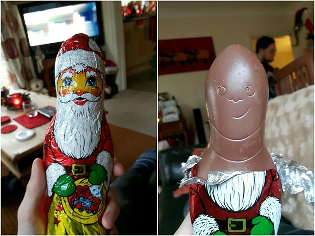 10. Bu maskenin ardında Noel Baba'dan fazlası var...