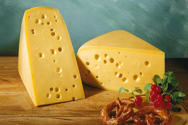 En ünlü İsveç peyniri Emmenthaler!
