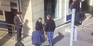 Yolun Karşısına Geçmekte Zorlanan Engelli Vatandaşı Kucaklayarak Karşıya Geçiren Güzel İnsan