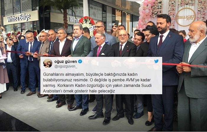 Bir Fotoğrafla Kadının Yeri! Sadece Kadınların ve Çocukların Girebileceği AVM İstanbul'da Açıldı