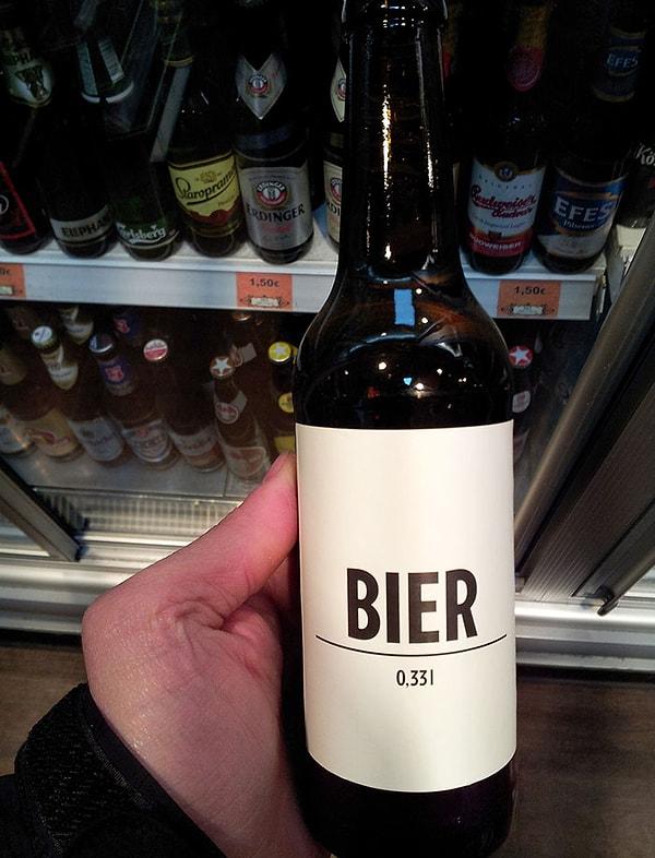 26. Almanya'da bir bira markasının tasarımı