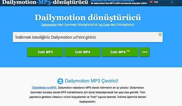 Dailymotion to MP3