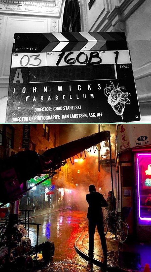 6. John Wick 3'ün setinden yayınlanan iki fotoğraf: