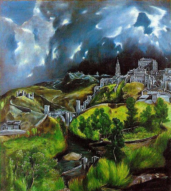 8. Son olarak; Greco'nun 'Toledo' tablosu hakkında ne düşünüyorsun?