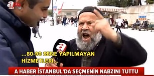 Röportaj Yerine Kürtaj Yapan Dede Bu Defa da A Haber'in Mikrofonuna Konuştu!