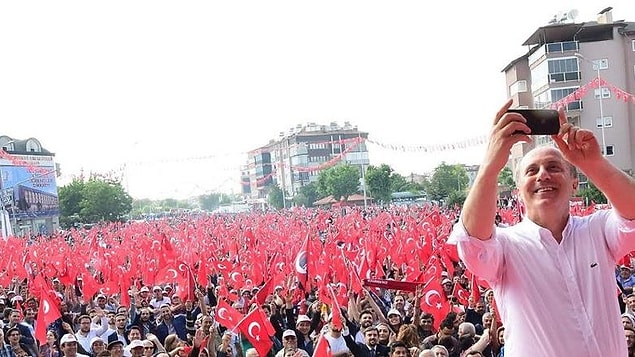 CHP'ye ayrılan süre ise cumhurbaşkanı adayı İnce için 27 dakika oldu.