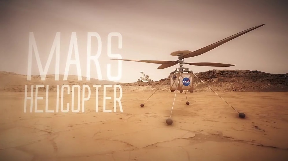 NASA, Mars'a Helikopter Gönderiyor!