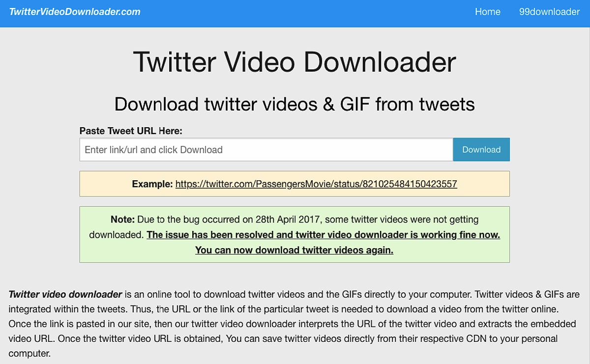 Twitter video. Paste in the Tweet URL. Twee save twitter Video gif.