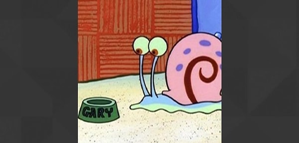 9. В каком мультсериале мы видели улитку Гэри?