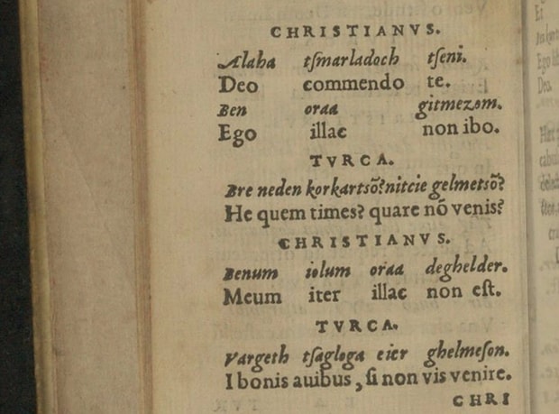 500 yil once latin alfabesiyle yazilan metin turkcenin olumsuzlugunu kanitliyor