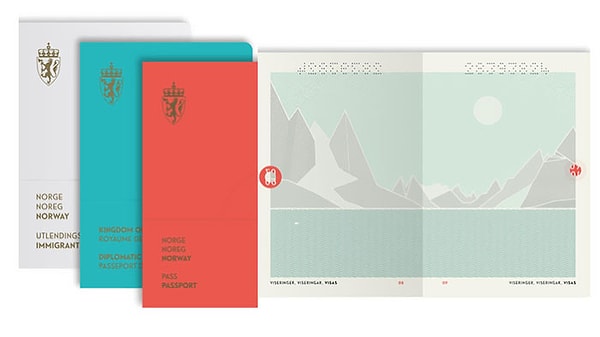 5. Так выглядит новый паспорт в Норвегии