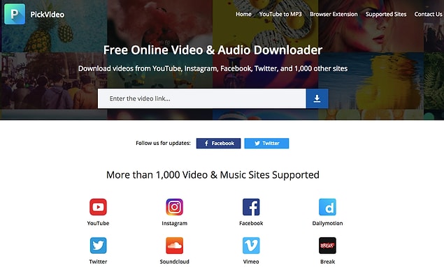 1. Pickvideo