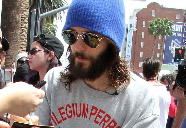 10. Джаред Лето как всегда на своей волне.