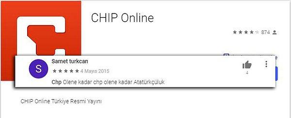 4. Chip'i Chp olarak anlamak. :)