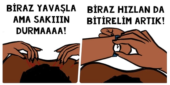 Çocuklardan Önce Seks Yapmayı Çocuklardan Sonra Seks Yapmakla Karşılaştırırken Spermle Yumurtayı Küstüren İllüstrasyonlar!