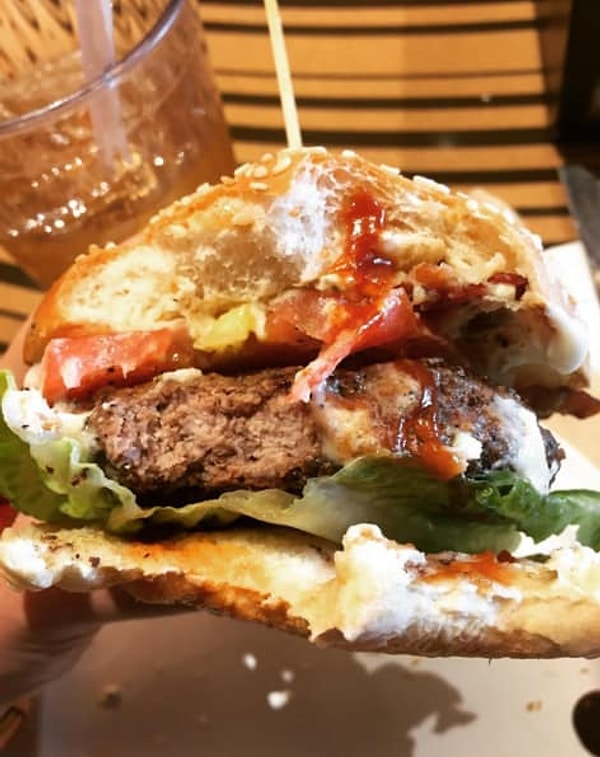 6. Гамбургер нормального человека: