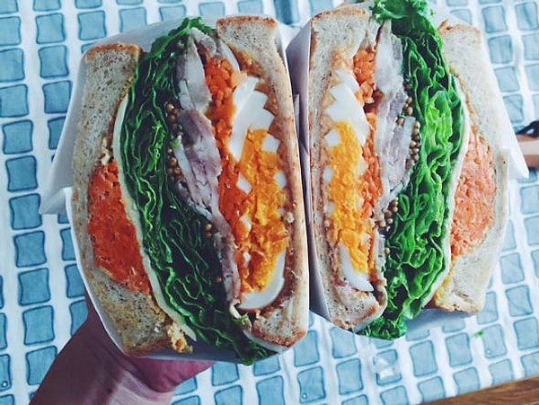 13. Сэндвичи нормального человека: