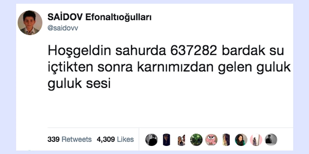 Yaptıkları Tespitlerle Sahur Vaktini Eğlenceli Kılan 16 Kişi