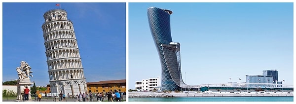 5. Пизанская башня не самая "падающая" в мире.