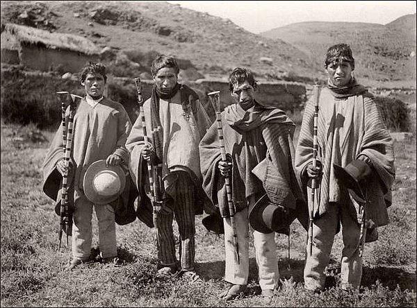 5. Bolivya'da çobanlar...