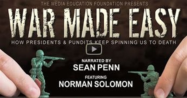 25. Sean Penn'in sesinden dinleyeceğiniz belgesel 'War Made Easy' ise Amerika Birleşik Devletleri’nin 1960’lardaki başkanı Lydon B. Johnson’dan George Bush dönemine kadar geçen sürede gerçeklikten saptırılarak medyaya sunulan kamera görüntülerini irdeliyor.