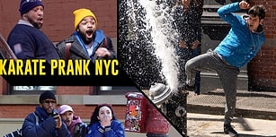 New York Sokaklarının Altını Üstüne Getiren Muhteşem Karate Şakası