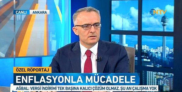 Bakan Ağbal, akaryakıtta ÖTV'nin indirilebileceği iddialarına, "Şu an bir çalışma yok" yanıtını vermişti.
