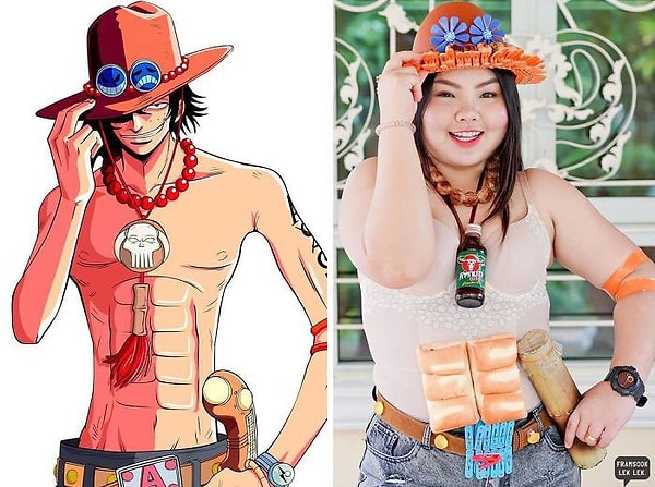 12. Портгас Д. Эйс из One Piece. Пресс просто зачет!