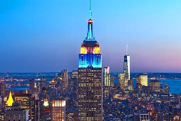 3. Empire State Binası New York, ABD