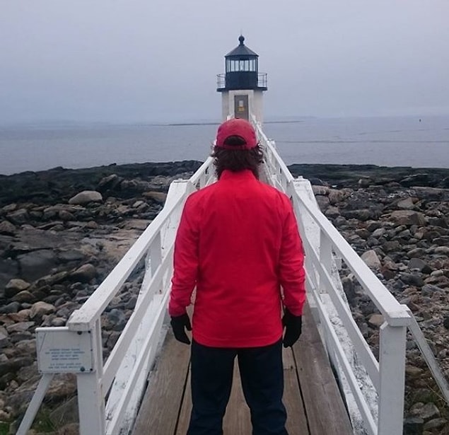 Rob’un koşu rotasında filmden birçok kent simgesi de vardı. Örneğin; Marshall Point Lighthouse.