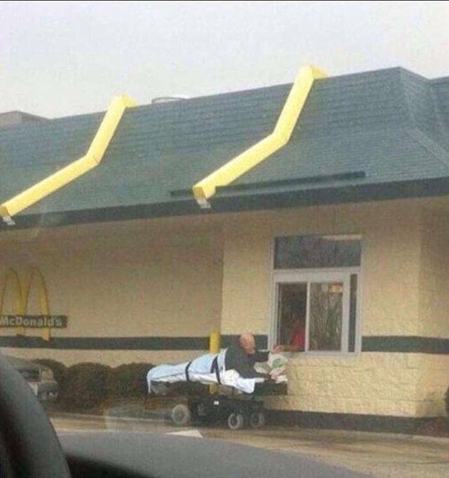 19. Fast food bağımlılığı işte böyle bir şey...😔