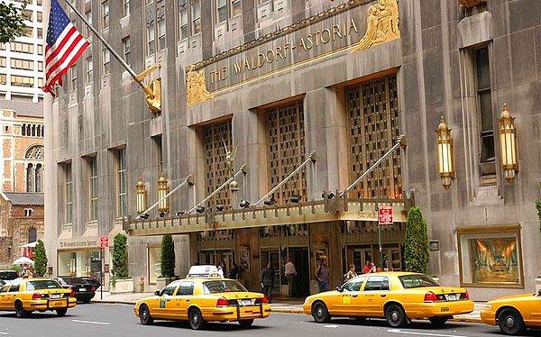 8. Waldorf Astoria New York, ABD